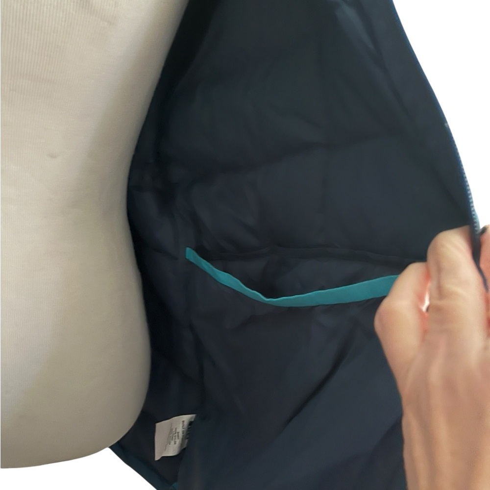 REI Co-op Lightweight Puffer Jacket 2XL Teal Packable Outdoor Coat - Picture 8 of 14